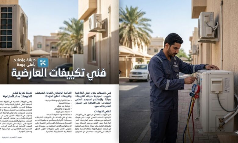 فني تكييفات العارضية