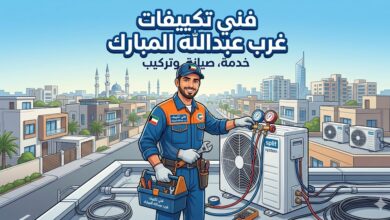 فني تكييفات غرب عبدالله المبارك