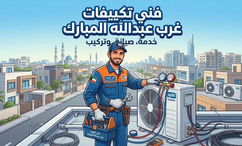 فني تكييفات غرب عبدالله المبارك